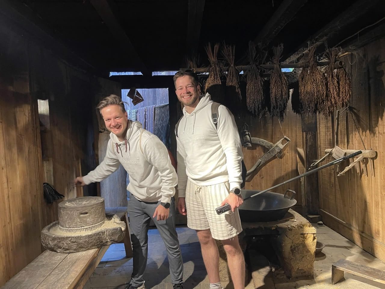 Guests learning about local culture in Cat Cat Village